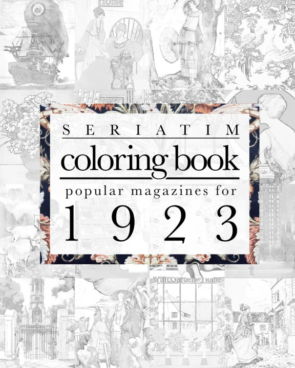 Kniha Seriatim coloring book 