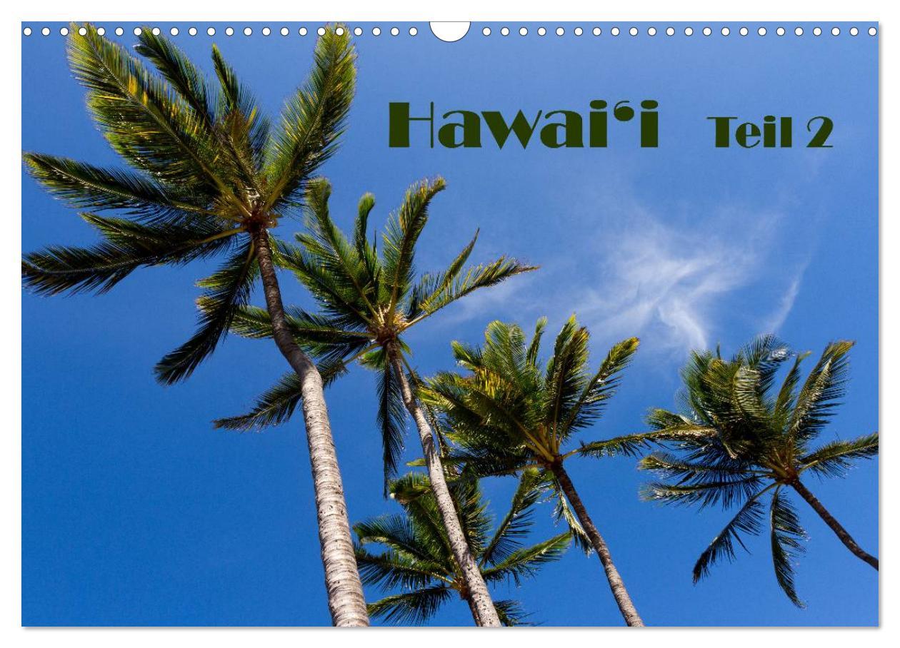Calendar / Agendă Hawai'i - Teil 2 (Wandkalender 2024 DIN A3 quer), CALVENDO Monatskalender 