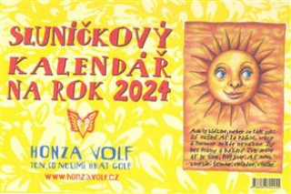 Kalendár/Diár Sluníčkový kalendář 2024 - stolní Honza Volf