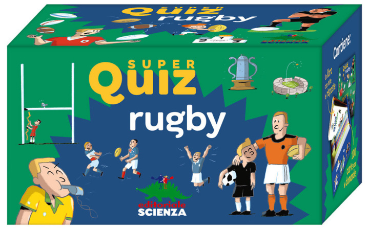 Książka Rugby. Super quiz Valentin Verthé