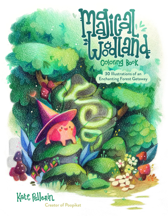 Книга Magical Woodland Coloring Book: 30 Illustrations of an Enchanting Forest Getaway 