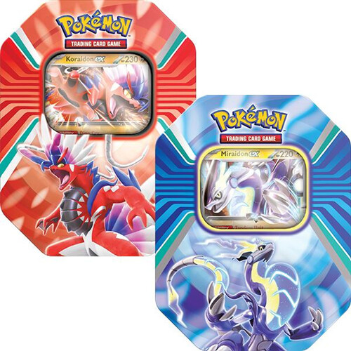 Materiale tipărite Pokémon TCG Paldea Legends Tin 