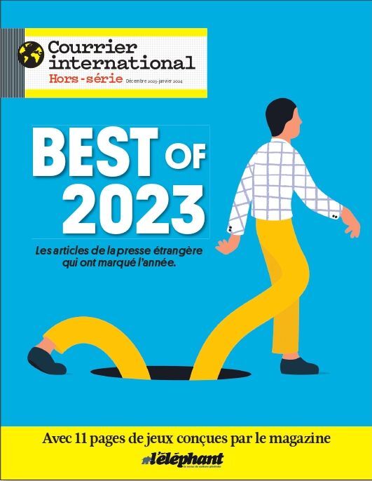 Könyv Courrier international HS n°98 : Le best of 2023 