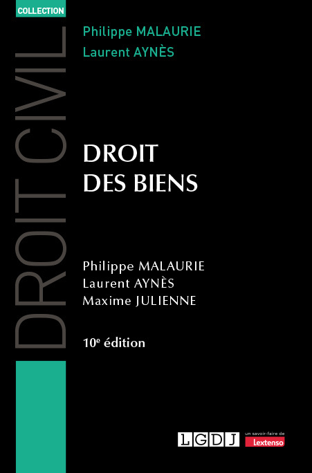 Book Droit des biens, 10ème édition Julienne