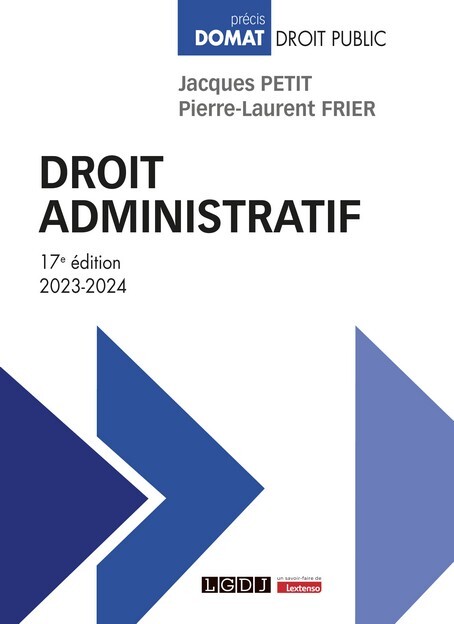 Kniha Droit administratif, 17ème édition Petit