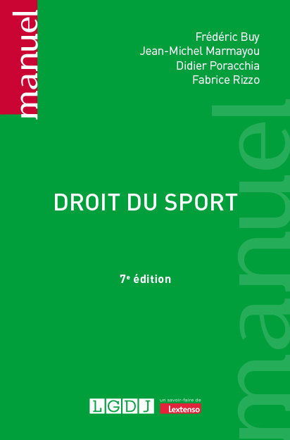 Kniha Droit du sport, 7ème édition Marmayou