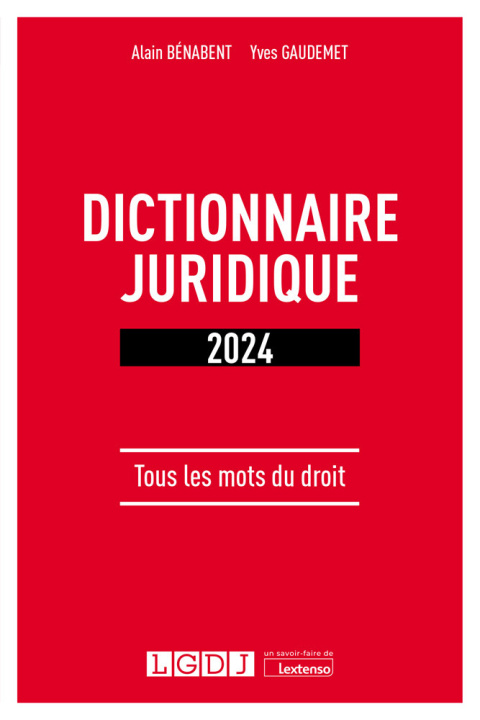 Kniha Dictionnaire juridique Gaudemet
