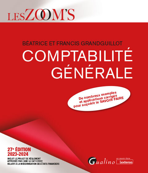 Carte La comptabilité générale, 27ème édition Grandguillot