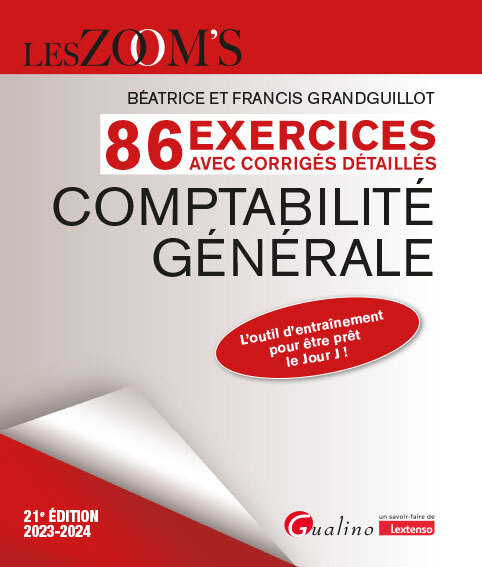 Kniha Exercices avec corrigés détaillés - Comptabilité générale, 21ème édition Grandguillot