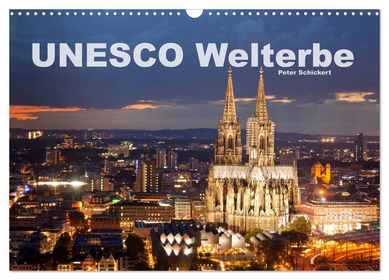 Calendar / Agendă Unesco Welterbe (Wandkalender 2024 DIN A3 quer), CALVENDO Monatskalender 