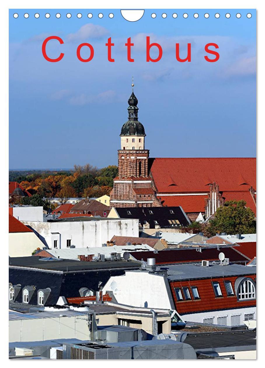 Kalendár/Diár Cottbus (Wandkalender 2024 DIN A4 hoch), CALVENDO Monatskalender 