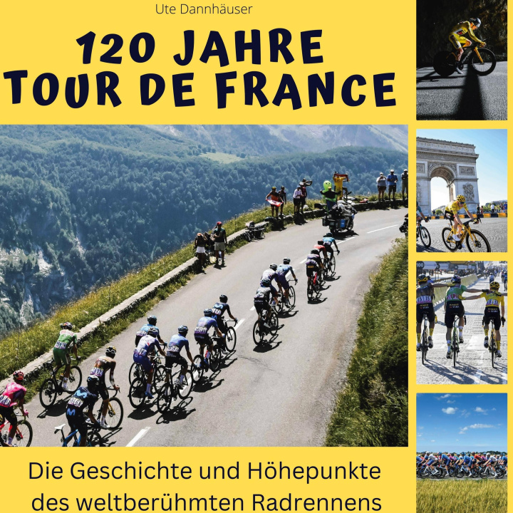 Carte 120 Jahre  Tour de France 