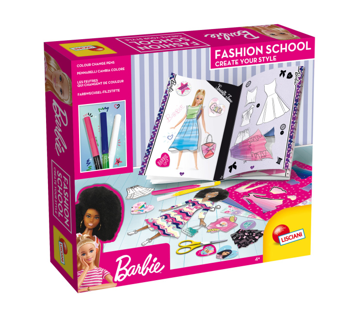 Książka Barbie Fashion School 