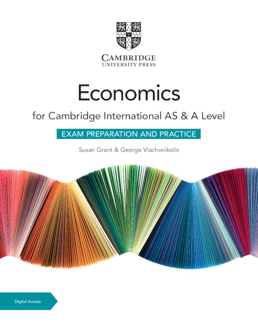 Carte Cambridge International AS & A Level Economics Exam Preparation and Practice with Digital Access (2 Years) Susan Grant