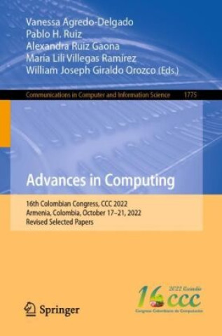 Knjiga Advances in Computing Vanessa Agredo-Delgado