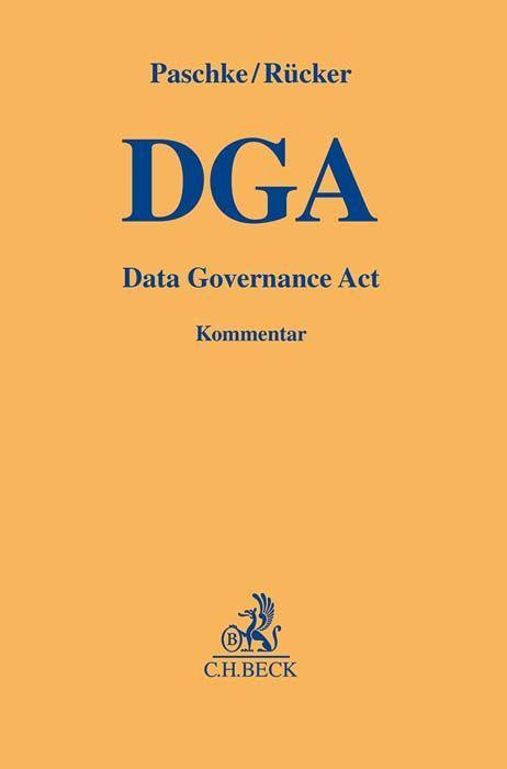 Книга Data Governance Act Anne Paschke