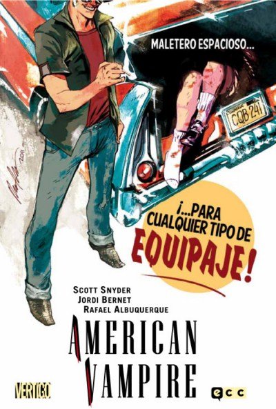 Knjiga American Vampire núm. 4 Snyder