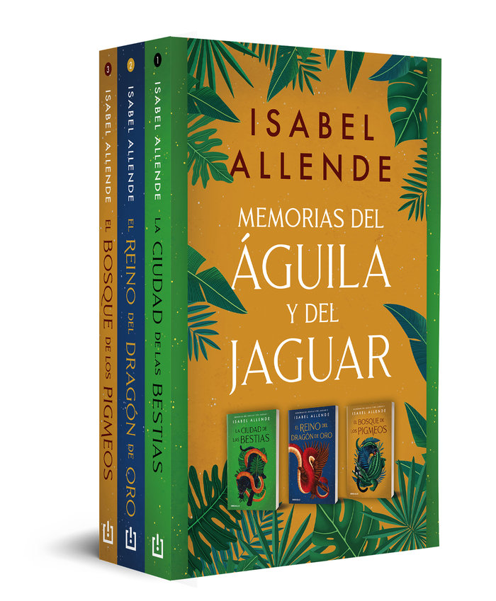 Book TRILOGIA EL AGUILA Y EL JAGUAR Isabel Allende