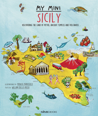 Książka My Mini Sicily - Mein Mini Sizlien William Dello Russo