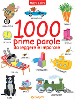 Livre 1000 prime parole da leggere e imparare Miles Kelly