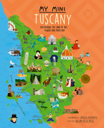 Kniha My Mini Toscana - Mein Mini Toskana William Dello Russo