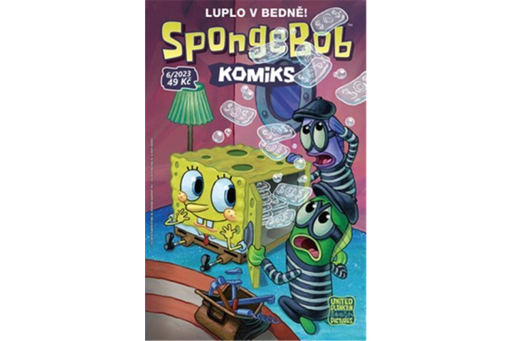 Knjiga SpongeBob 6/2023 - Luplo v bedně! 