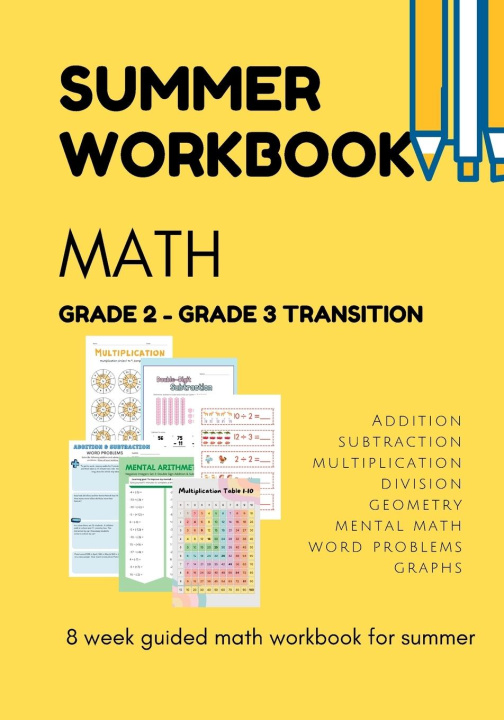 Kniha Summer Math Workbook - GRADE 2 - Grade 3 transition 