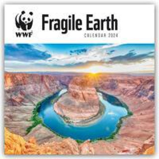 Calendar / Agendă Fragile Earth - Zerbrechliche Erde 2024 - 12-Monatskalender 