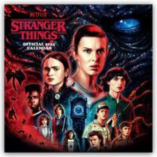 Kalendarz/Pamiętnik Stranger Things - Netflix - Offizieller Kalender 2024 