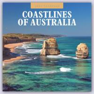 Календар/тефтер Coastlines of Australia - Australische Küste 2024 - 16-Monatskalender 