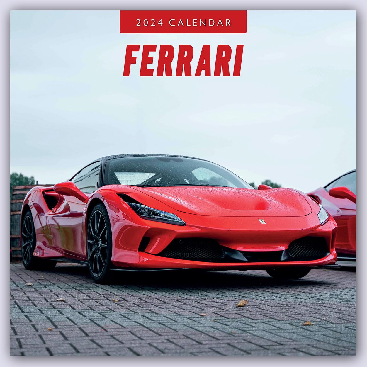 Calendar / Agendă Ferrari 2024 - 16-Monatskalender 