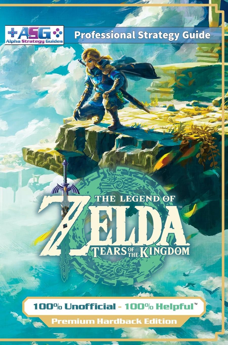 Książka The Legend of Zelda Tears of the Kingdom Strategy Guide Book (Full Color - Premium Hardback) 