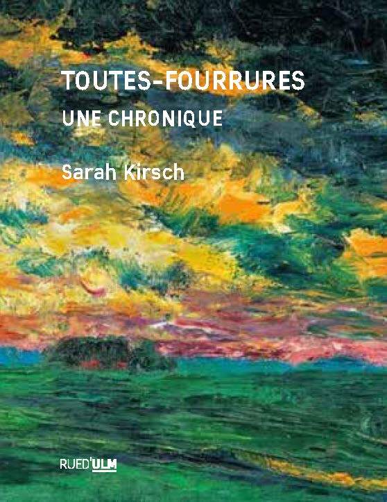 Kniha Toutes-Fourrures Sarah Kirsch