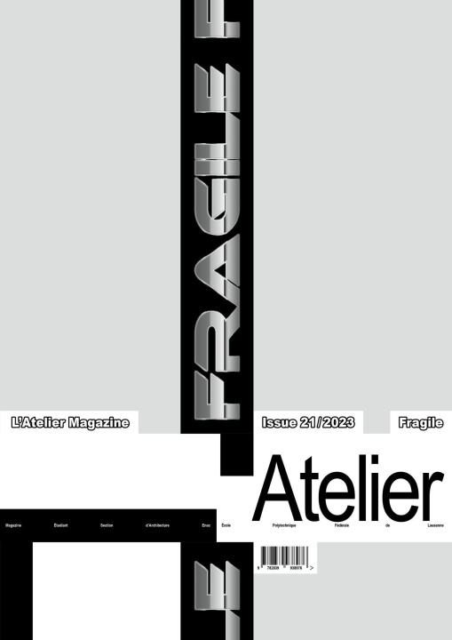Kniha L'Atelier Magazine EPFL COLLECTIF