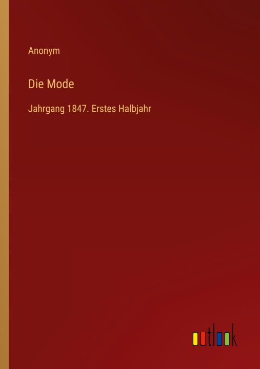 Knjiga Die Mode Anonym