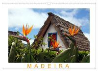 Calendar / Agendă Madeira (Wandkalender 2024 DIN A3 quer), CALVENDO Monatskalender 