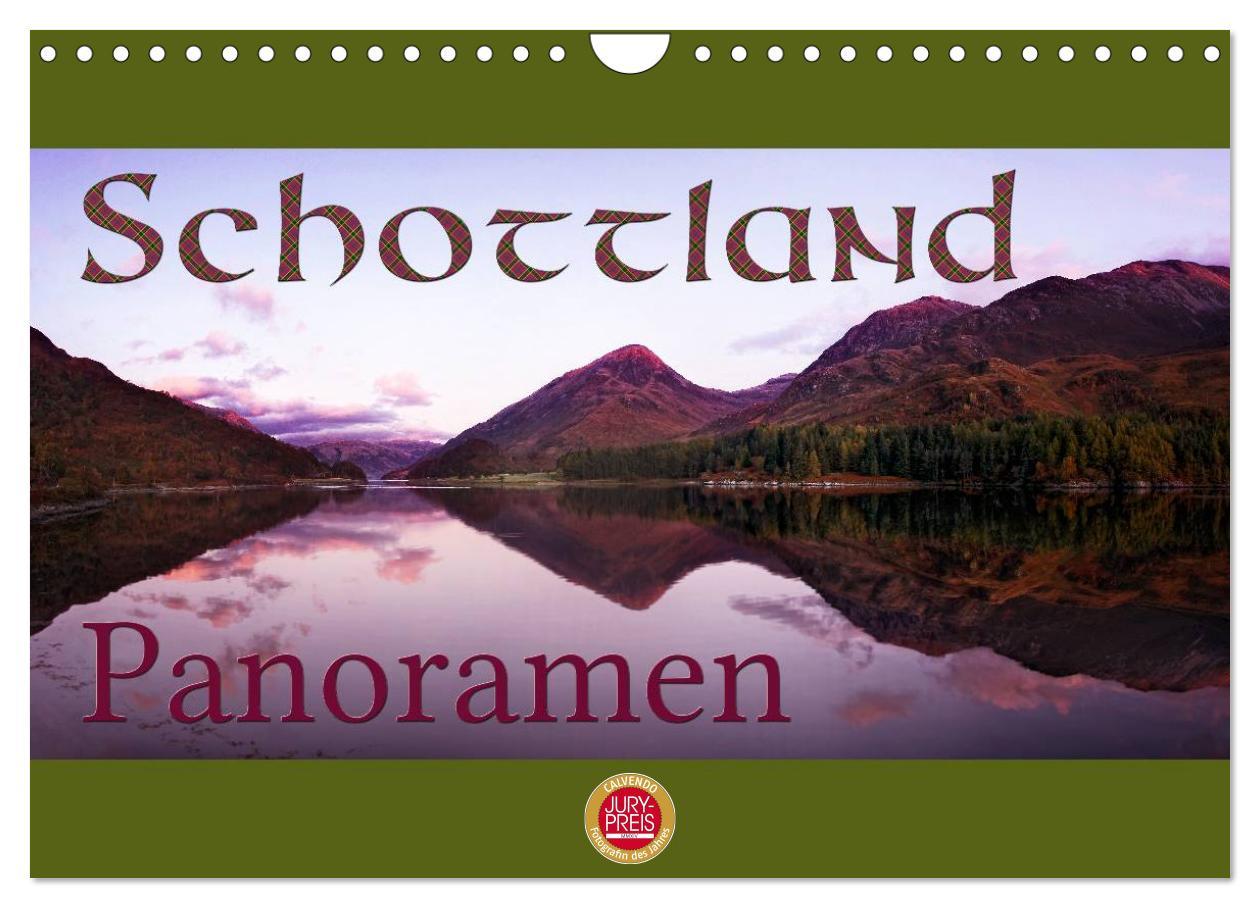 Calendar / Agendă Schottland Panoramen (Wandkalender 2024 DIN A4 quer), CALVENDO Monatskalender 