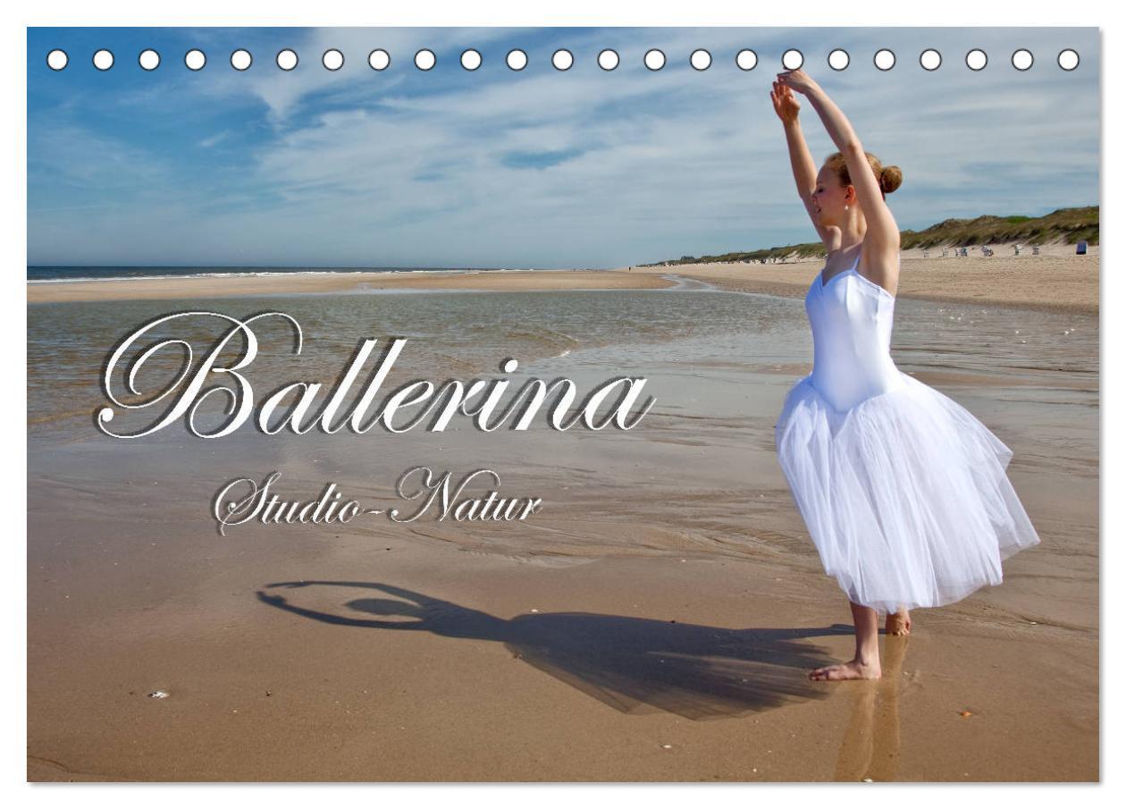 Kalendář/Diář Ballerina Studio - Natur (Tischkalender 2024 DIN A5 quer), CALVENDO Monatskalender 
