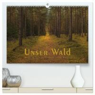 Kalendár/Diár Unser Wald - Magische Sichten in norddeutsche Wälder (hochwertiger Premium Wandkalender 2024 DIN A2 quer), Kunstdruck in Hochglanz 