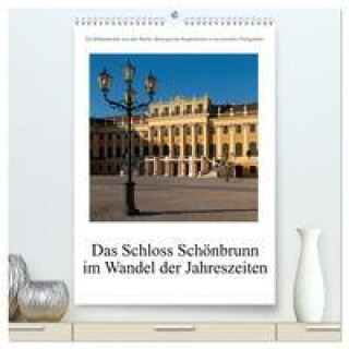 Calendar / Agendă Schloss Schönbrunn im Wandel der Jahreszeiten (hochwertiger Premium Wandkalender 2024 DIN A2 hoch), Kunstdruck in Hochglanz 
