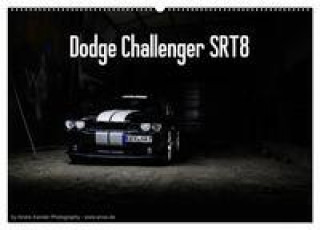 Календар/тефтер Dodge Challenger SRT8 (Wandkalender 2024 DIN A2 quer), CALVENDO Monatskalender 