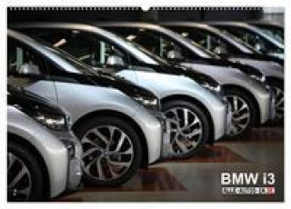 Calendar / Agendă BMW i3 (Wandkalender 2024 DIN A2 quer), CALVENDO Monatskalender 