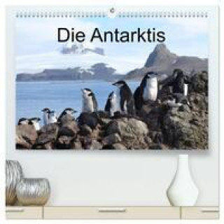 Naptár/Határidőnapló Die Antarktis (hochwertiger Premium Wandkalender 2024 DIN A2 quer), Kunstdruck in Hochglanz 