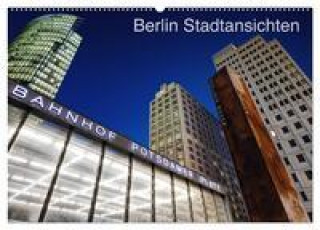 Naptár/Határidőnapló Berliner Stadtansichten (Wandkalender 2024 DIN A2 quer), CALVENDO Monatskalender 