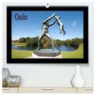 Naptár/Határidőnapló Oslo (hochwertiger Premium Wandkalender 2024 DIN A2 quer), Kunstdruck in Hochglanz 