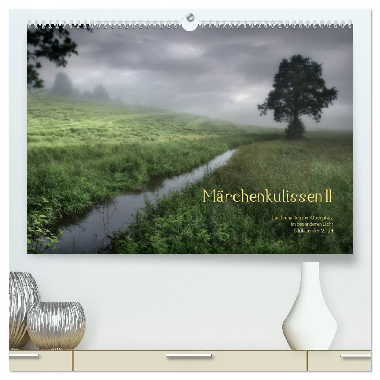 Calendar / Agendă Märchenkulissen II (hochwertiger Premium Wandkalender 2024 DIN A2 quer), Kunstdruck in Hochglanz 