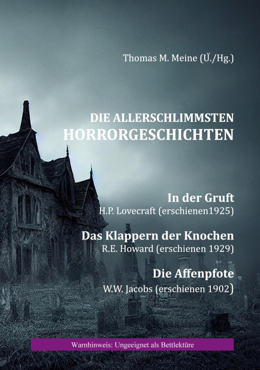 Knjiga DIE ALLERSCHLIMMSTEN HORRORGESCHICHTEN Howard Ph. Lovecraft