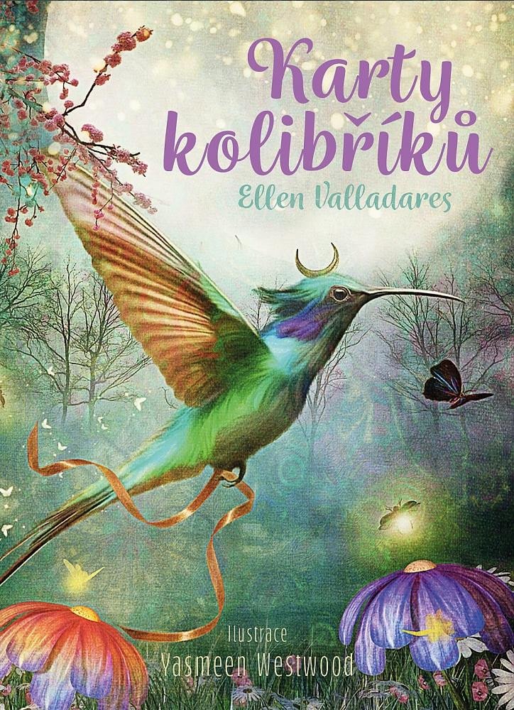 Knjiga Karty kolibříků - Kniha a 44 karet (lesklé) Ellen Valladares