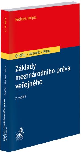 Książka Základy mezinárodního práva veřejného. 2. vydání 