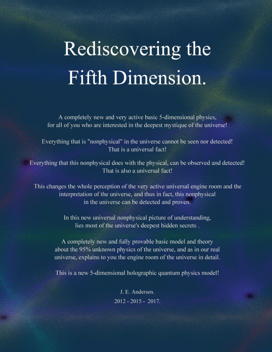 Książka Rediscovering the Fifth dimension Jan Edvin Andersen